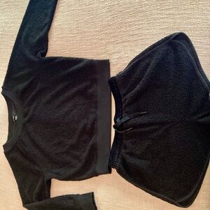 Victoria's Secret Black Lounge Set